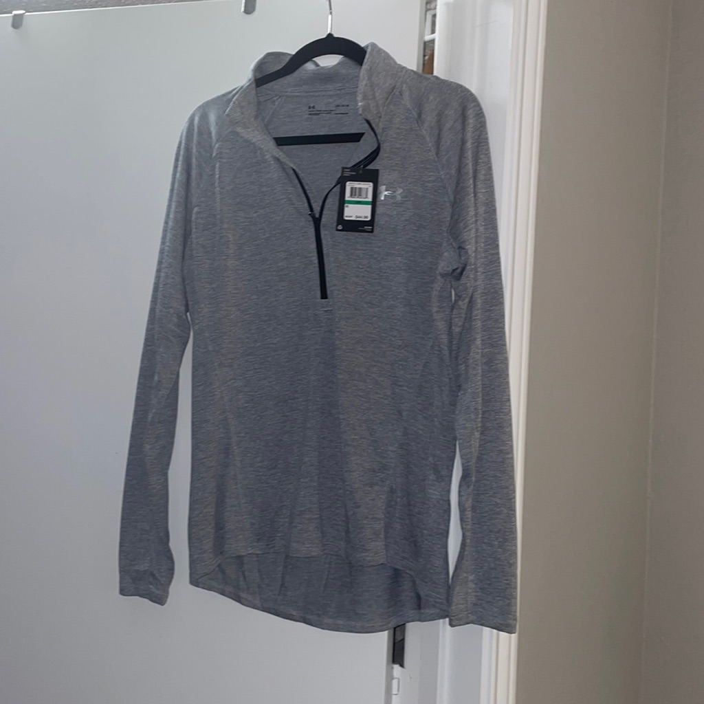 Gray Quarterzip
